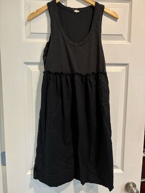 J. Crew Black Crewneck Sleeveless Top